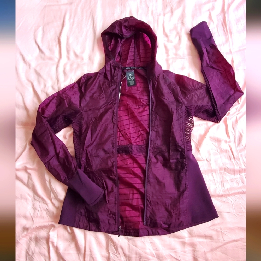 Adidas Running Windbreaker with pocket